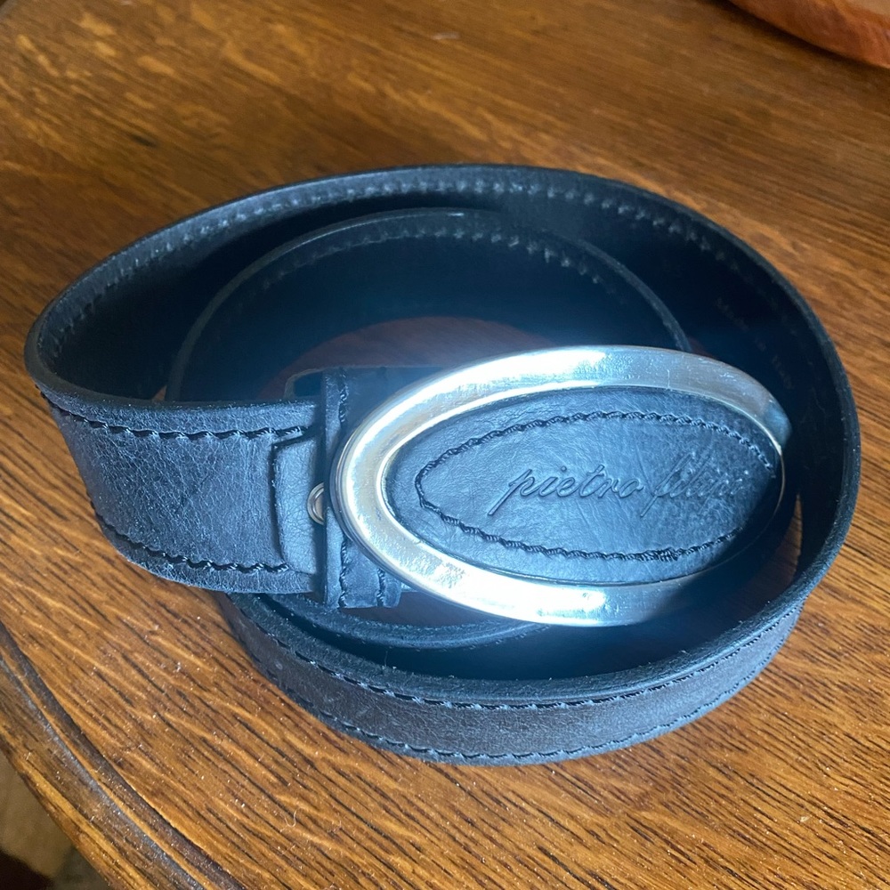 Leather belt Pietro Filipe
